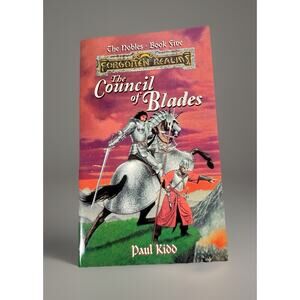 Forgotten Realms Council Of Blades The Nobles Book 5 1st Print 1996 Kidd PB TSR